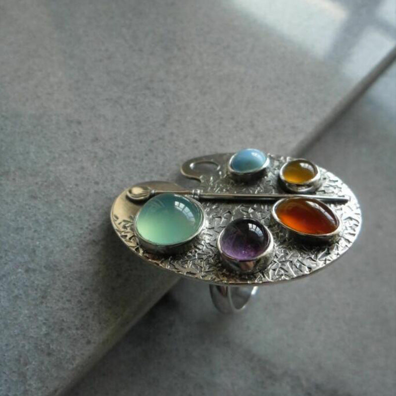 Vintage Geometric Ring - product image 5