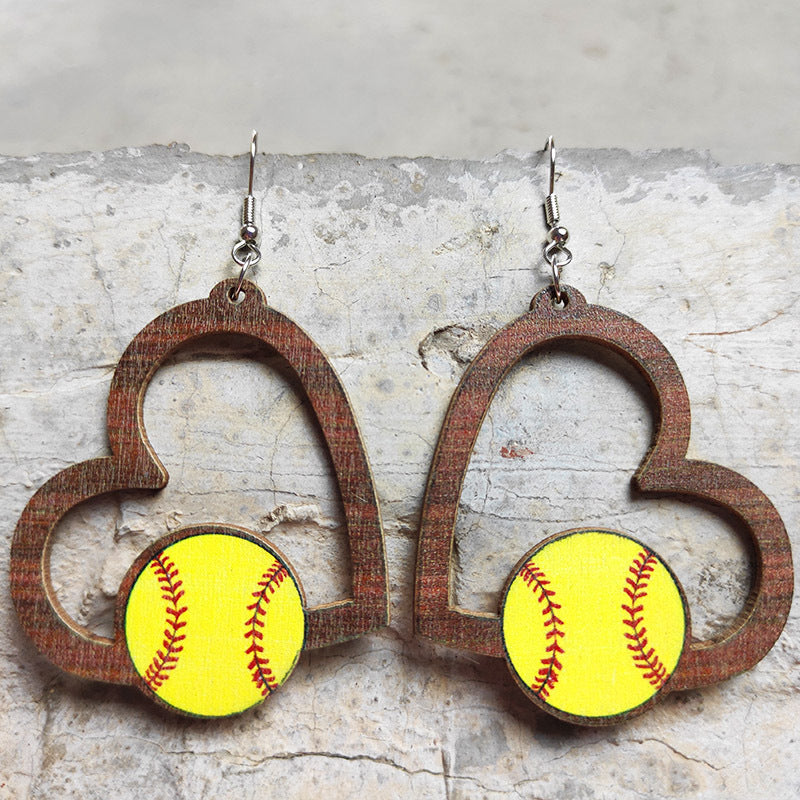 Geometric Heart Earrings - product image 11