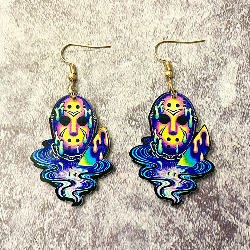 Cross Acrylic Earrings - product image 6