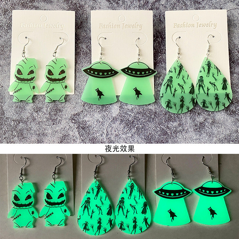 Cross Acrylic Earrings - product image 1