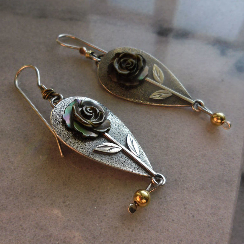 Vintage Floral Earrings for Women