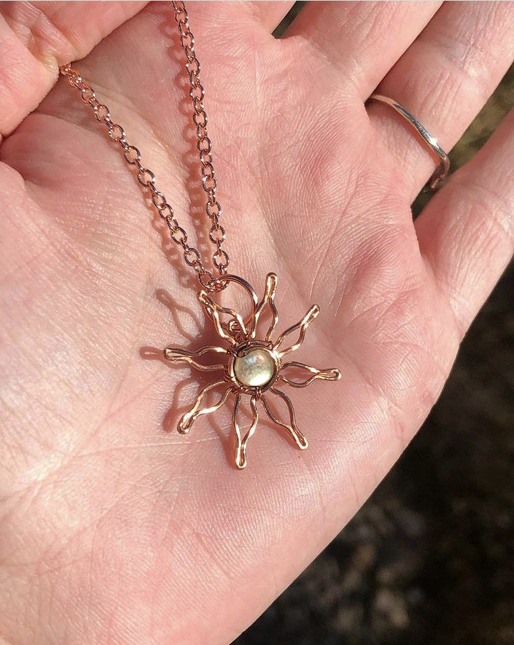 Vintage Moon Cross Necklace - product image 4
