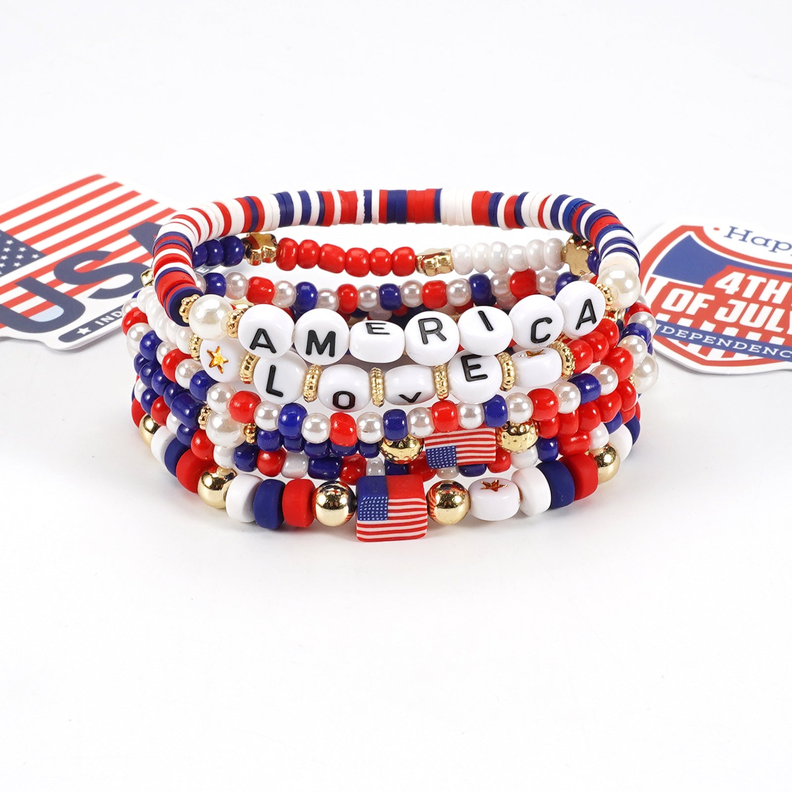 Flag Beaded Bracelet - product image 18
