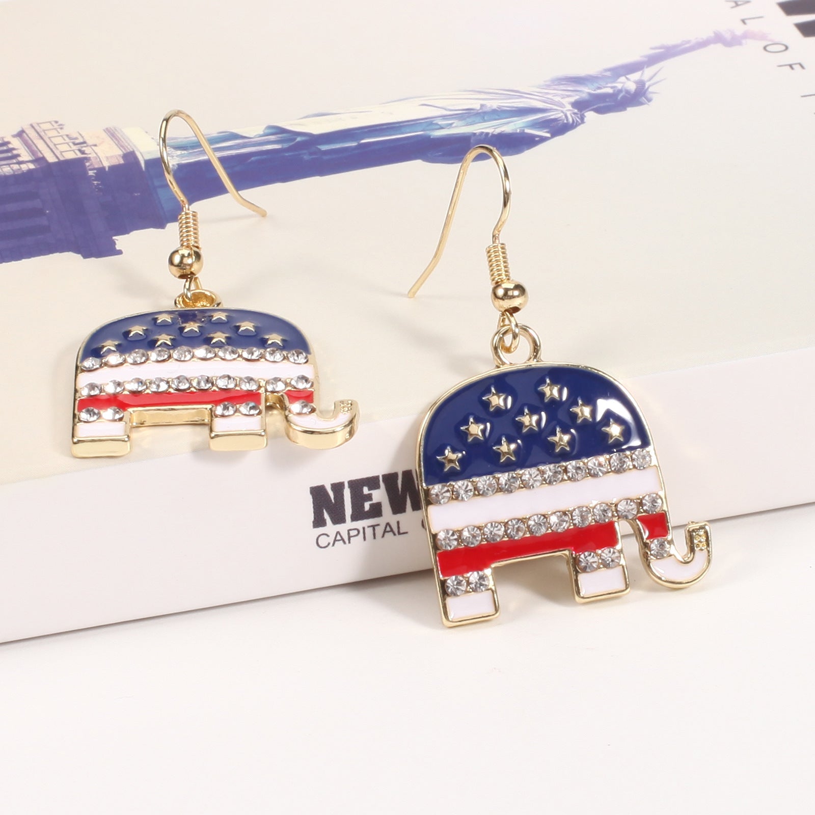 Cross Flag Earrings - product image 69
