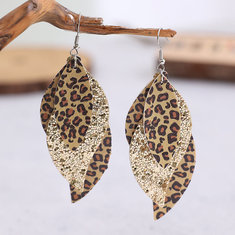 Leather Earrings for Women - product image 4