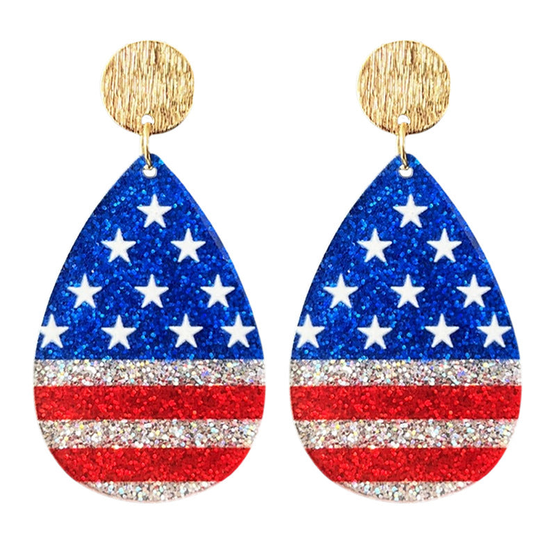Heart Acrylic Earrings - product image 8