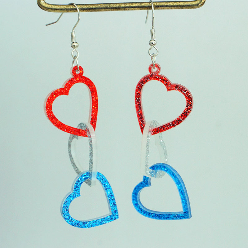 Heart Cross Earrings - product image 19