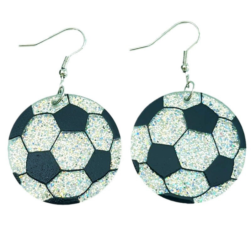 Cross Acrylic Earrings - product image 6