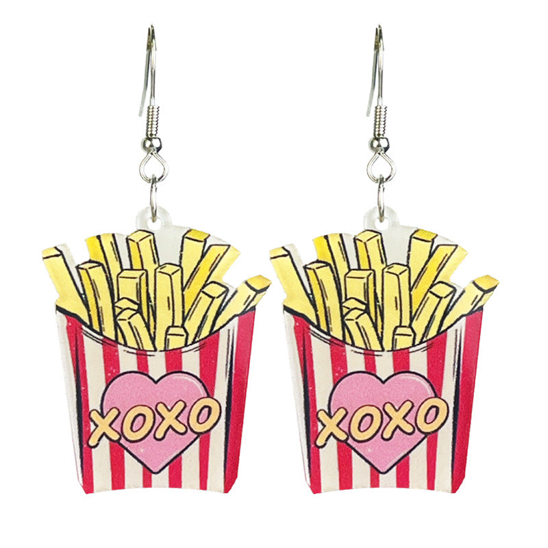 Cross Acrylic Earrings - product image 7