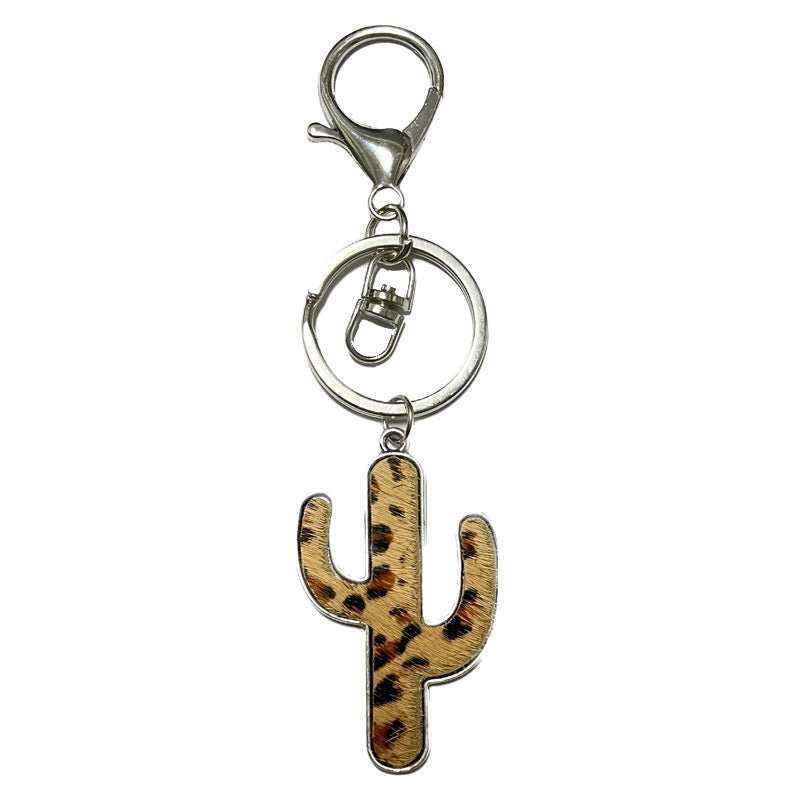 Western Vintage Cactus Cross Necklace
