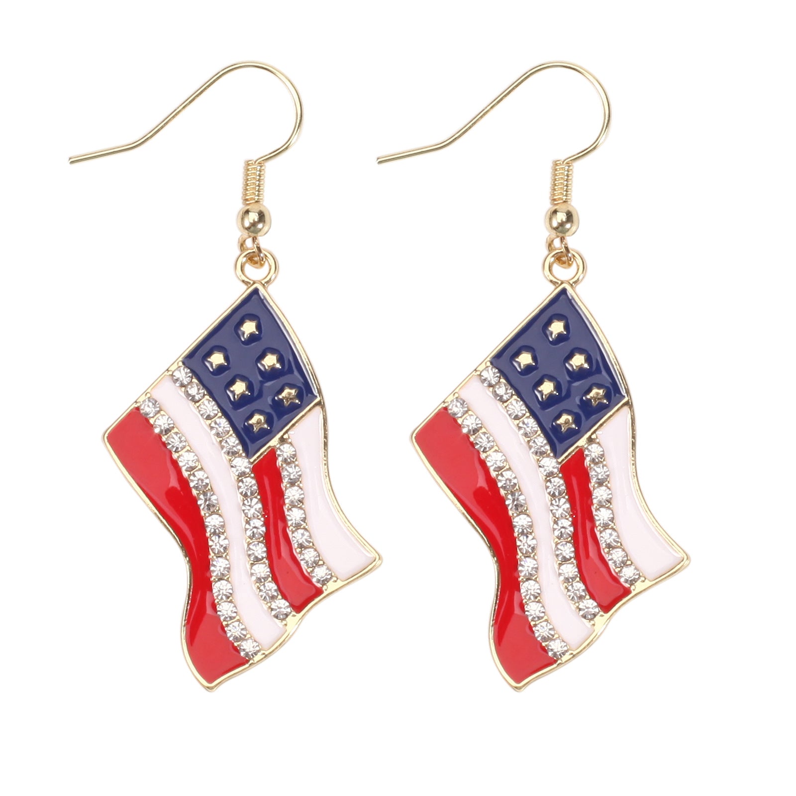 Cross Flag Earrings - product image 20