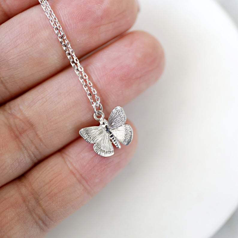 Vintage Cross Butterfly Necklace - product image 4