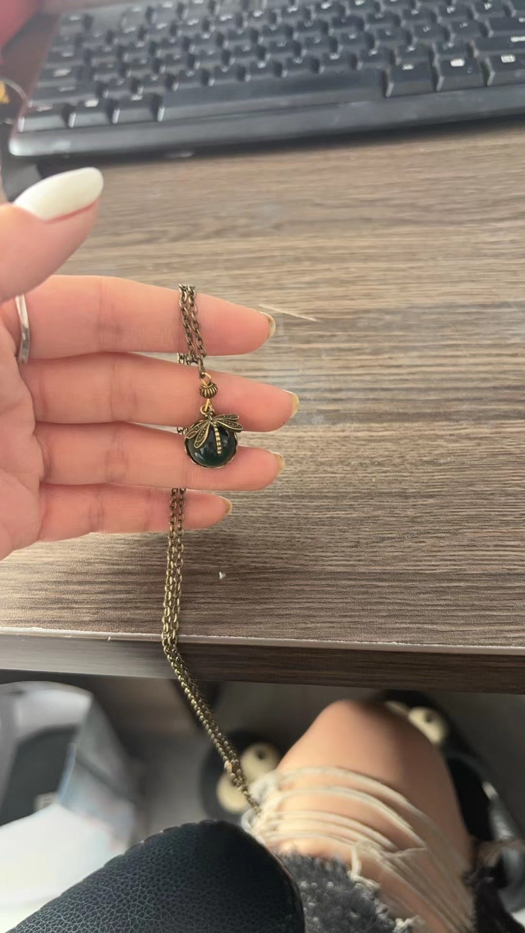 Boho Vintage Crystal Necklace for Women - product image 7