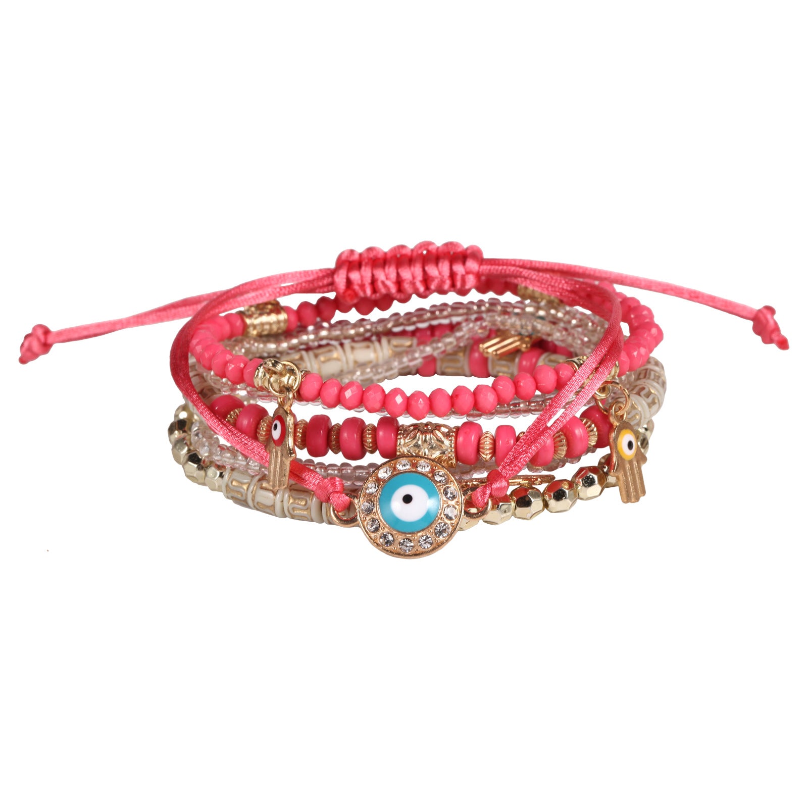 Cross Beaded Bracelet