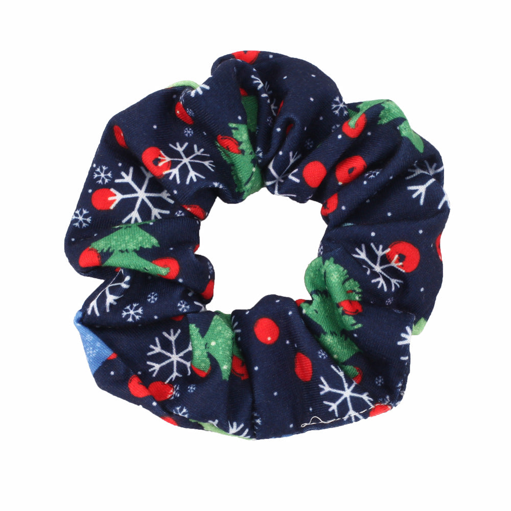 Christmas Hair Tie - Snowman - Bell - Santa Claus - Reindeer Antlers - Hat - - product image 24