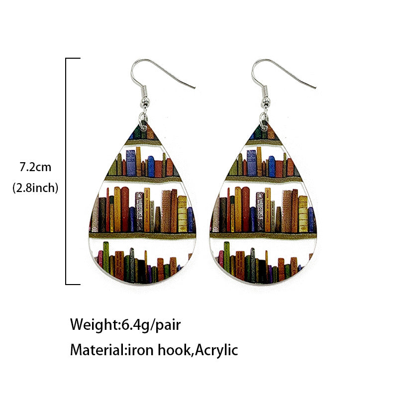 Cross Acrylic Earrings - product image 4