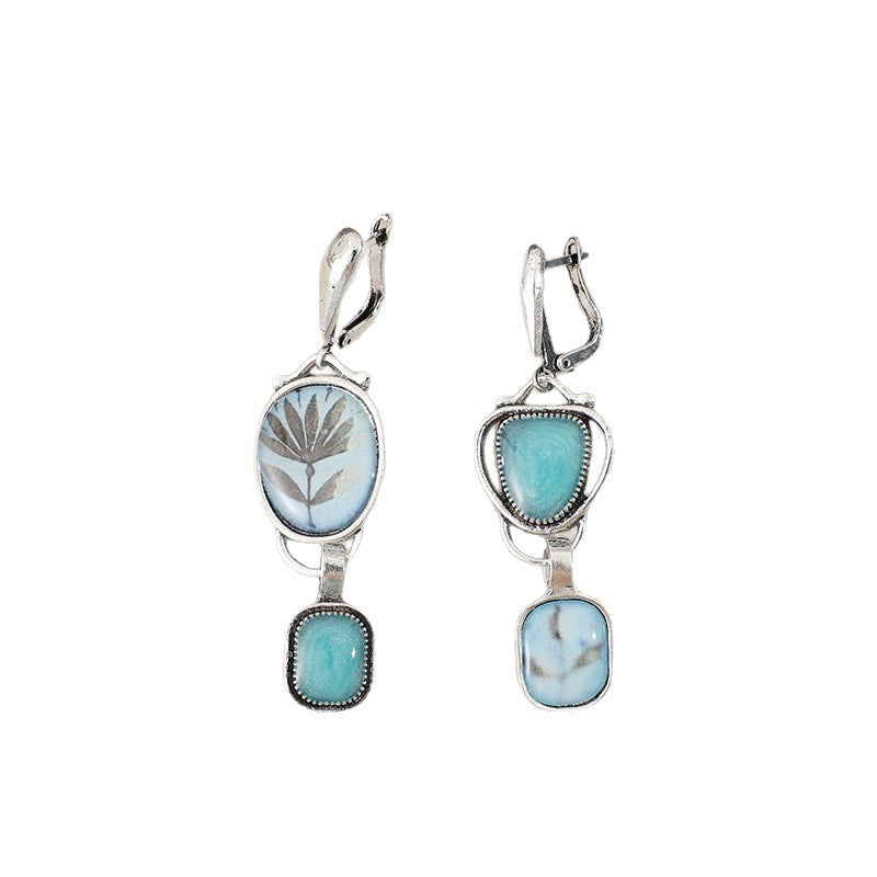 Vintage Geometric Cross Earrings - product image 5