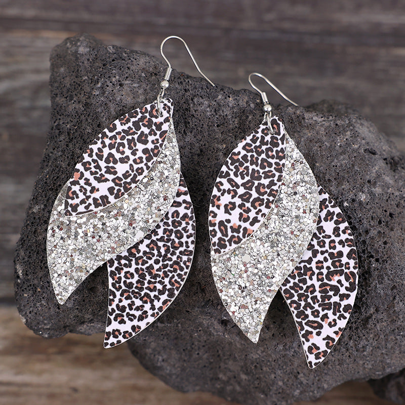 Leather Earrings for Women - product image 3