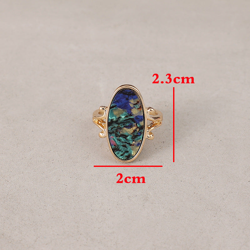 Vintage Geometric Cross Ring - product image 7