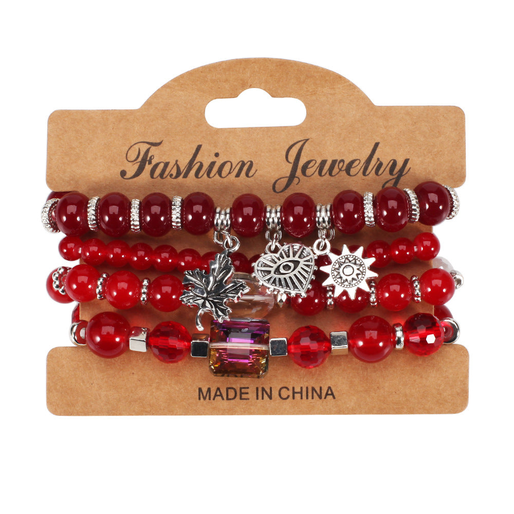 Boho Heart Beaded Necklace - product image 8