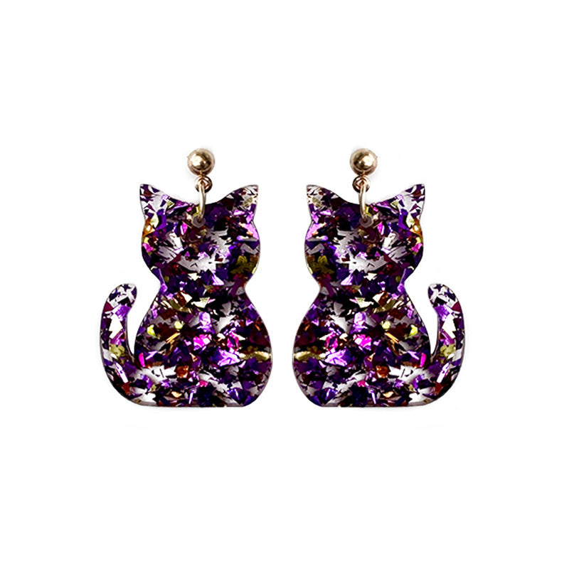 Cross Acrylic Earrings - product image 5