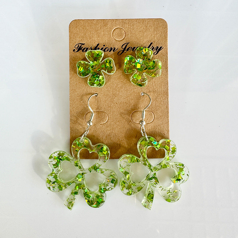 Cross Acrylic Earrings - product image 7