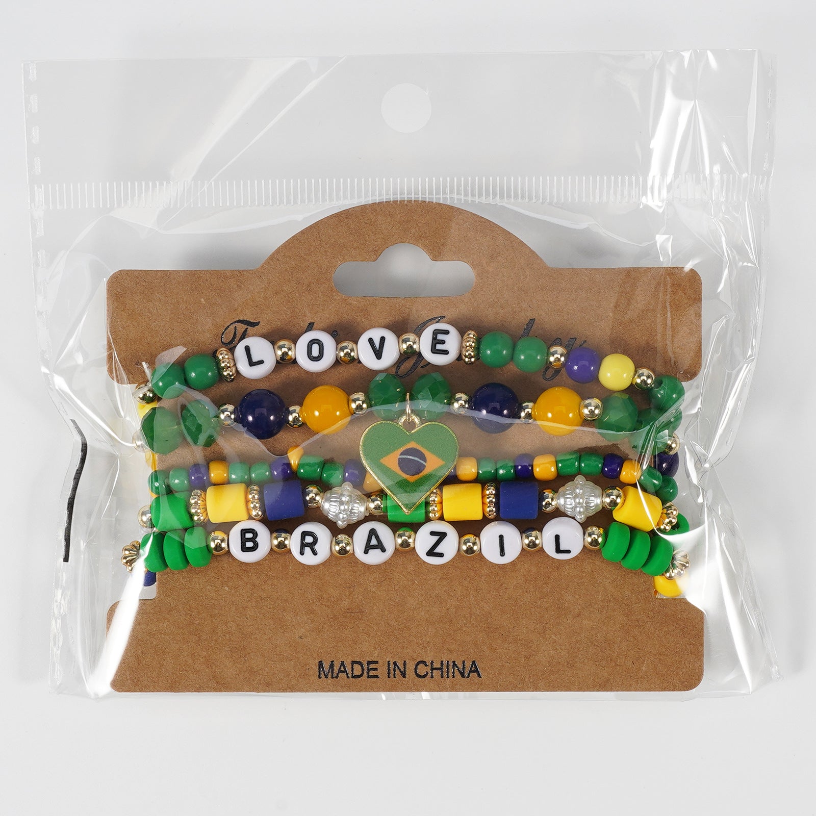 Flag Beaded Bracelet - product image 2