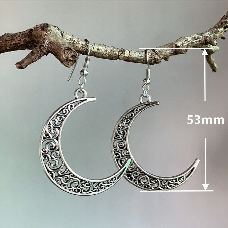 Vintage Moon Cross Earrings for Women - product image 10