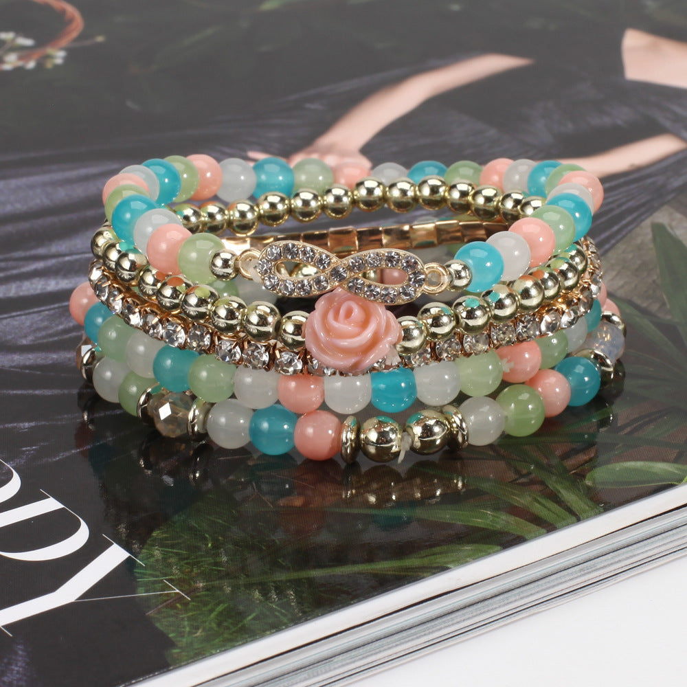 Floral Beaded Bracelet - product image 3