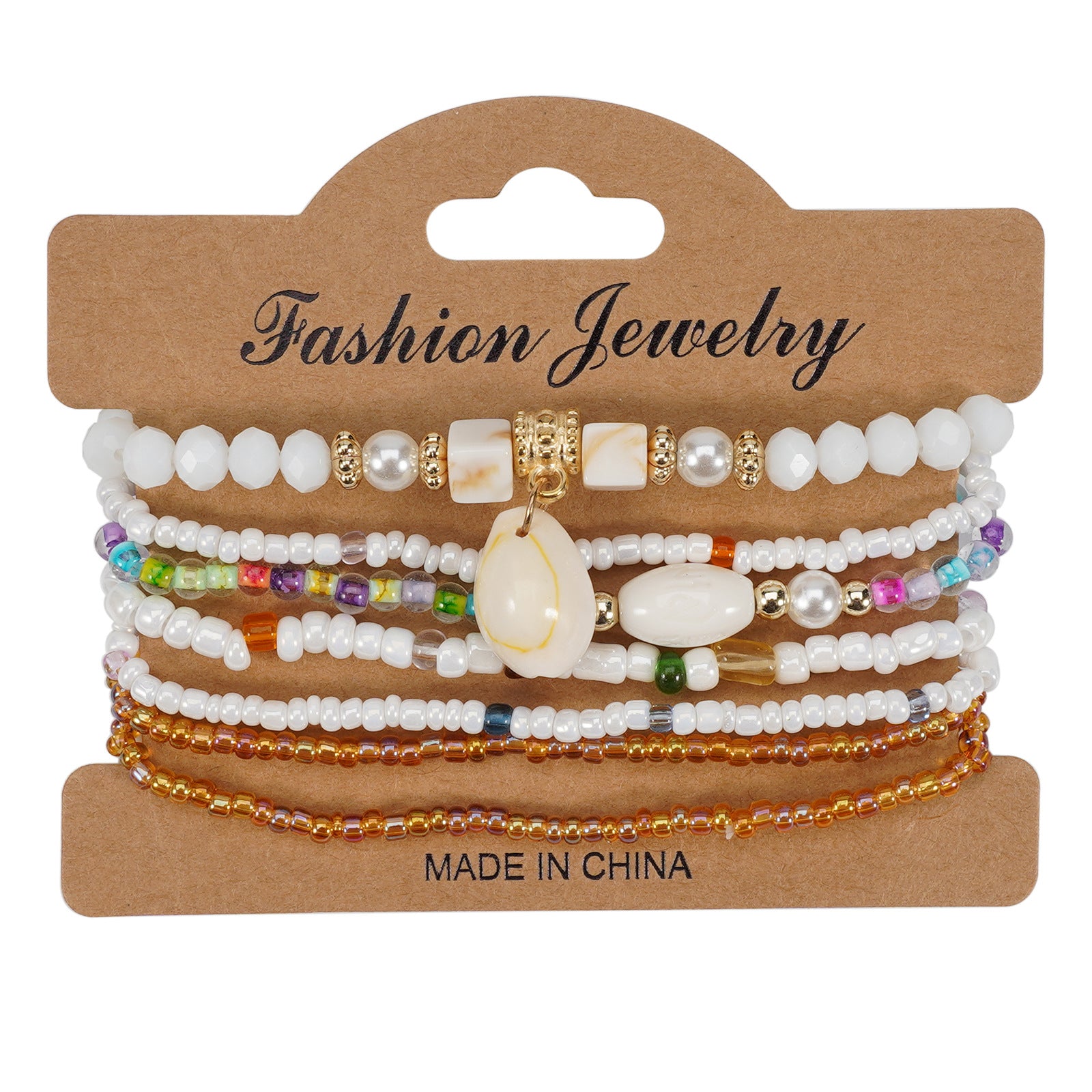 Boho Cross Beaded Necklace for Women - product image 6