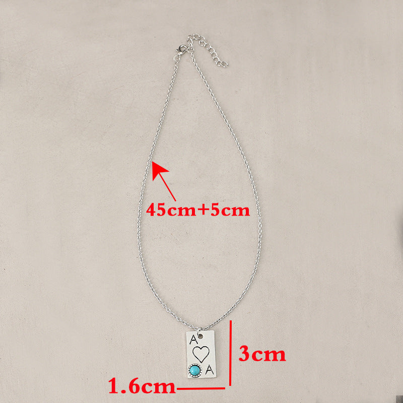 Turquoise Cross Necklace - product image 4