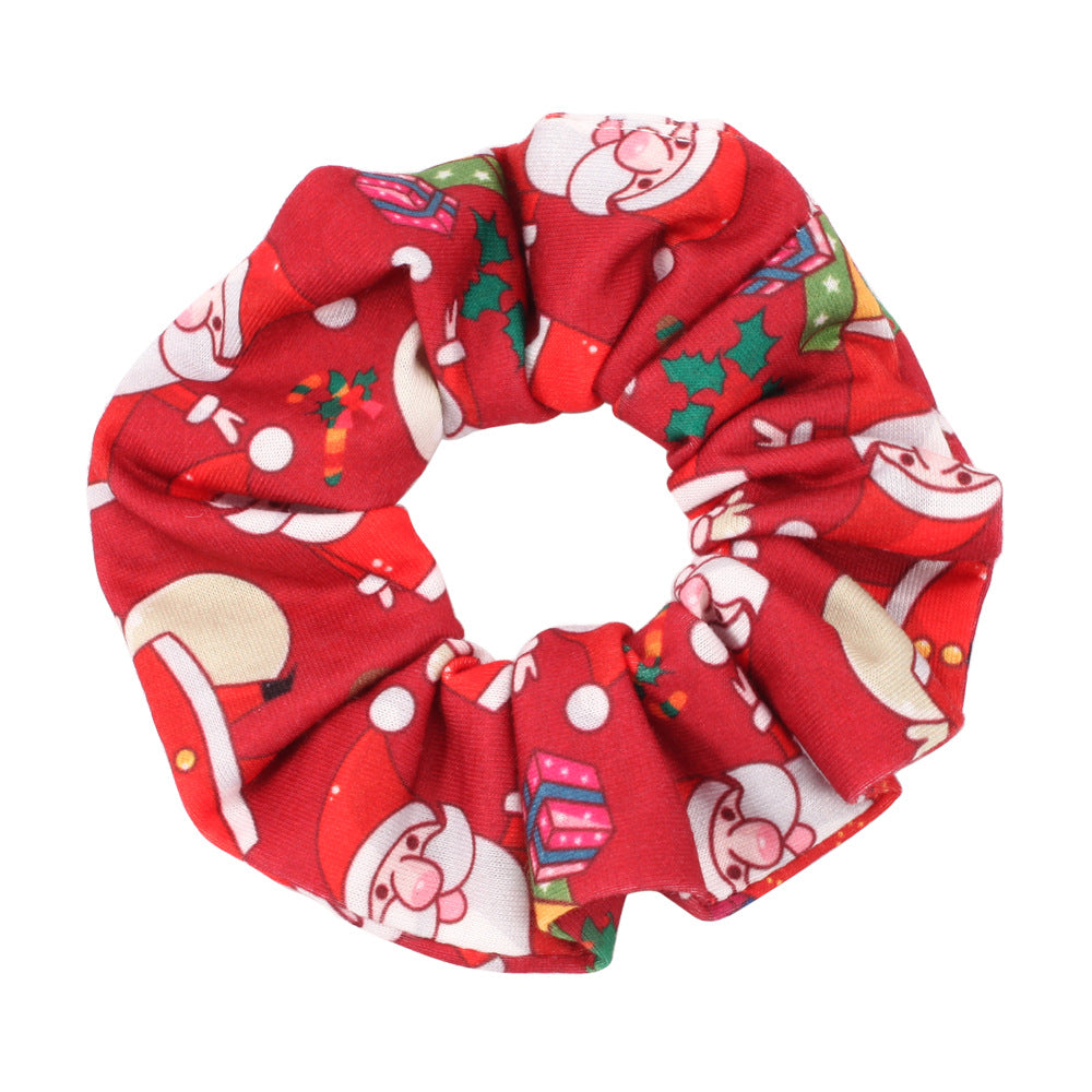 Christmas Hair Tie - Snowman - Bell - Santa Claus - Reindeer Antlers - Hat - - product image 17