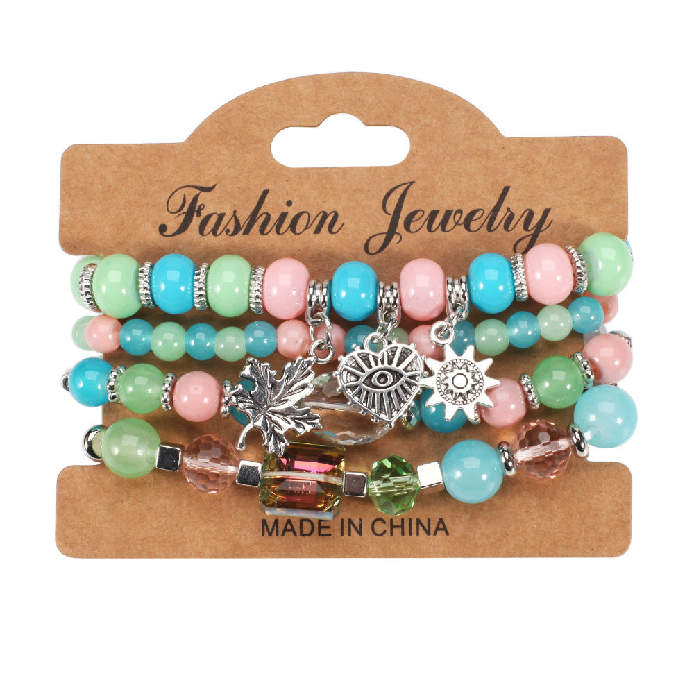 Boho Heart Beaded Necklace - product image 5