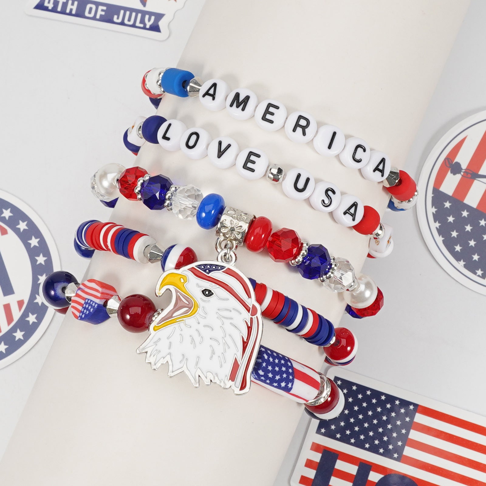 Flag Beaded Bracelet - product image 32