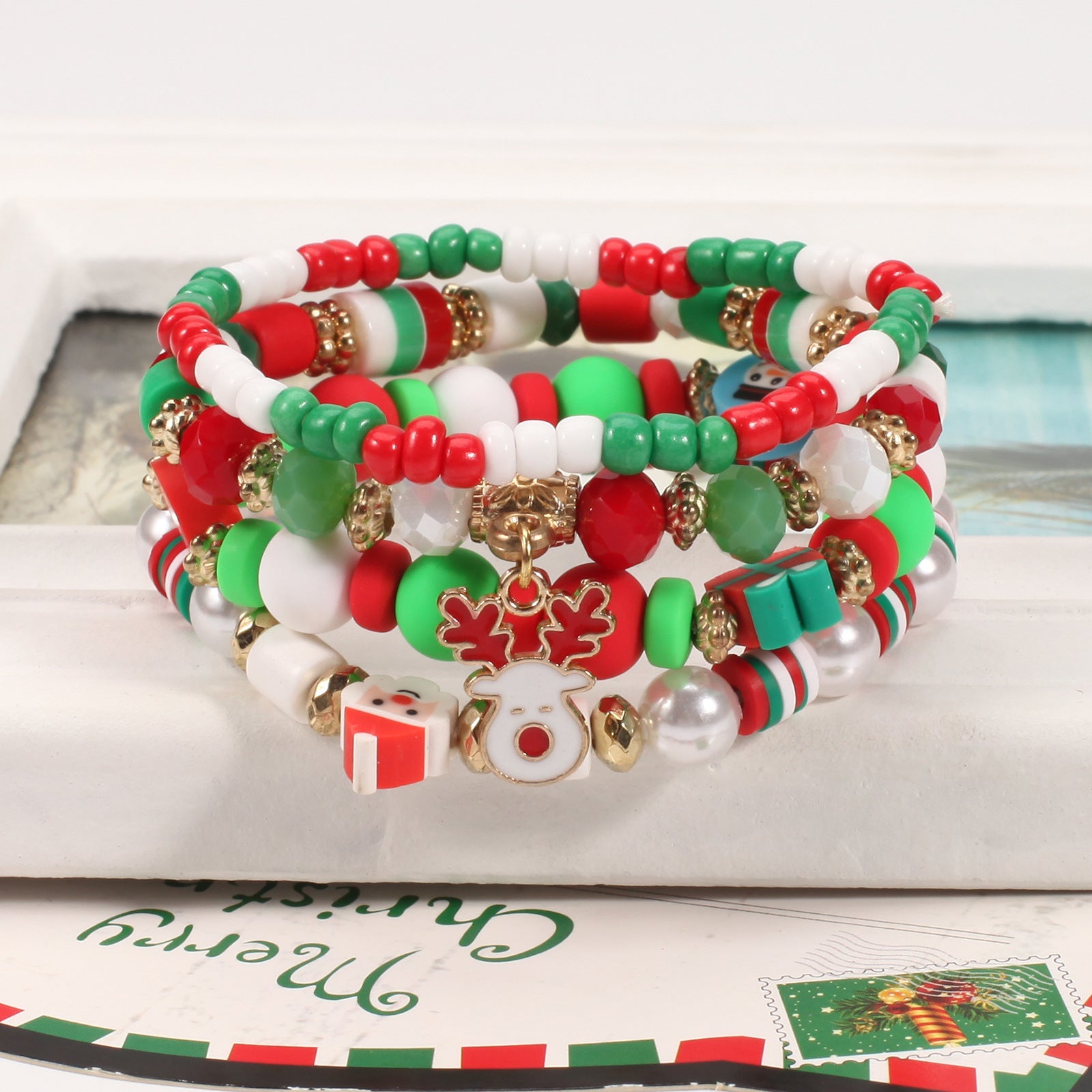 Cross Beaded Necklace