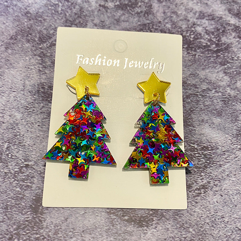 Cross Acrylic Earrings - product image 3
