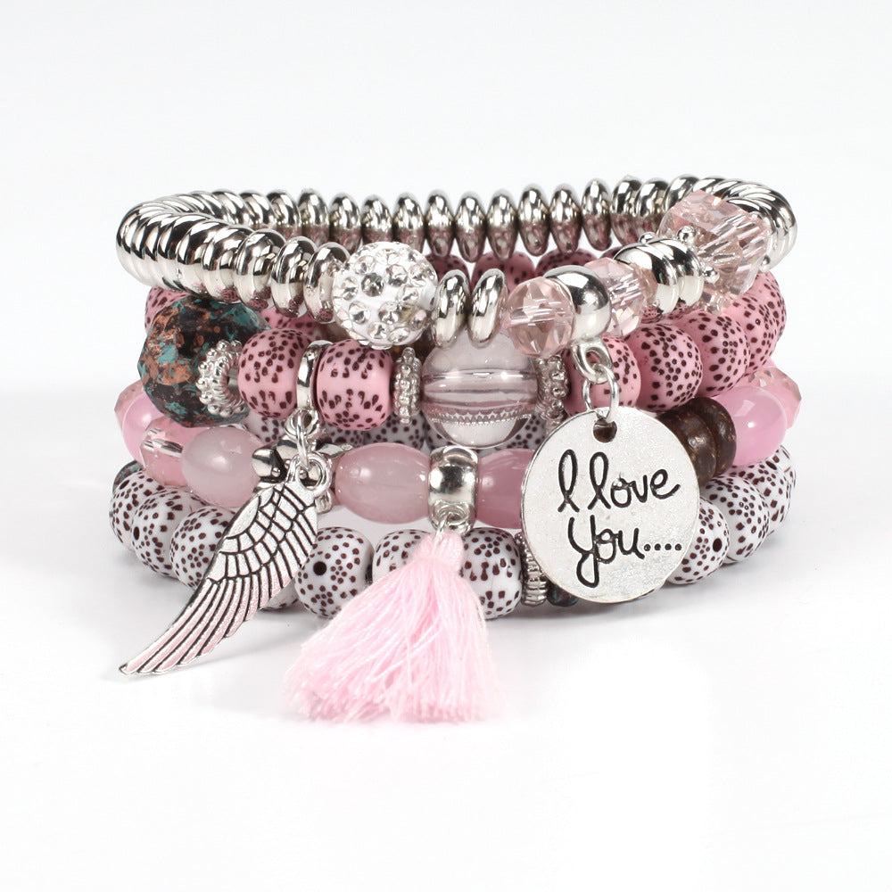 Boho Cross Beaded Bracelet - product image 11