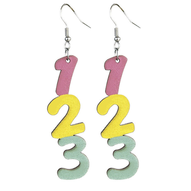 Wood Earrings - product image 3