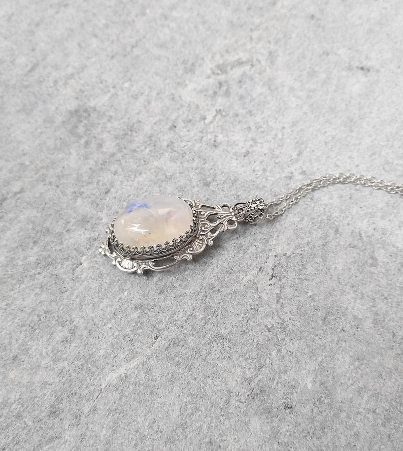 Vintage Moon Cross Necklace for Women - product image 8