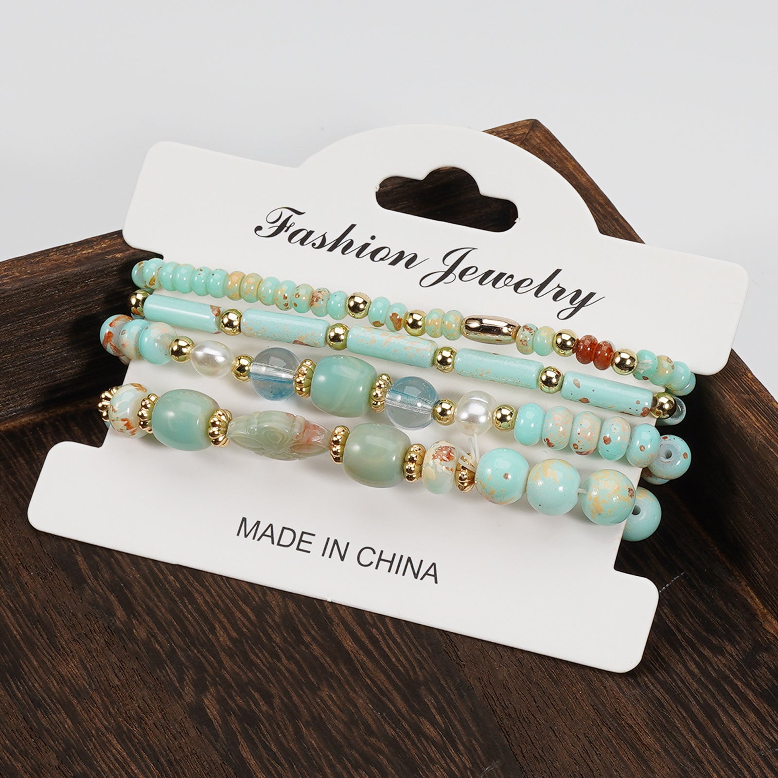 Boho Cross Beaded Bracelet for Women
