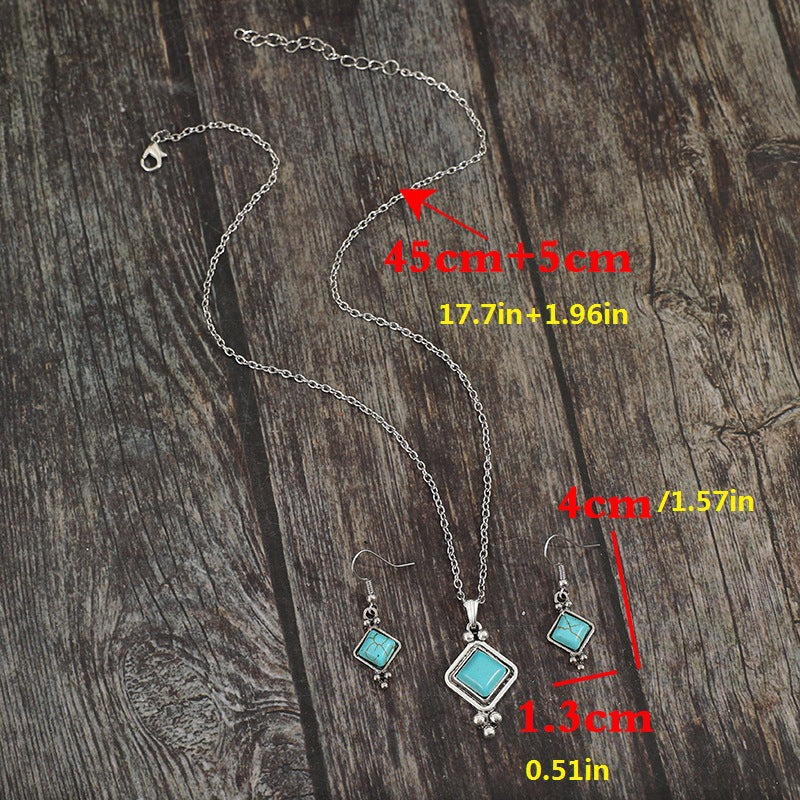Boho Geometric Cross Jewelry Set - product image 5