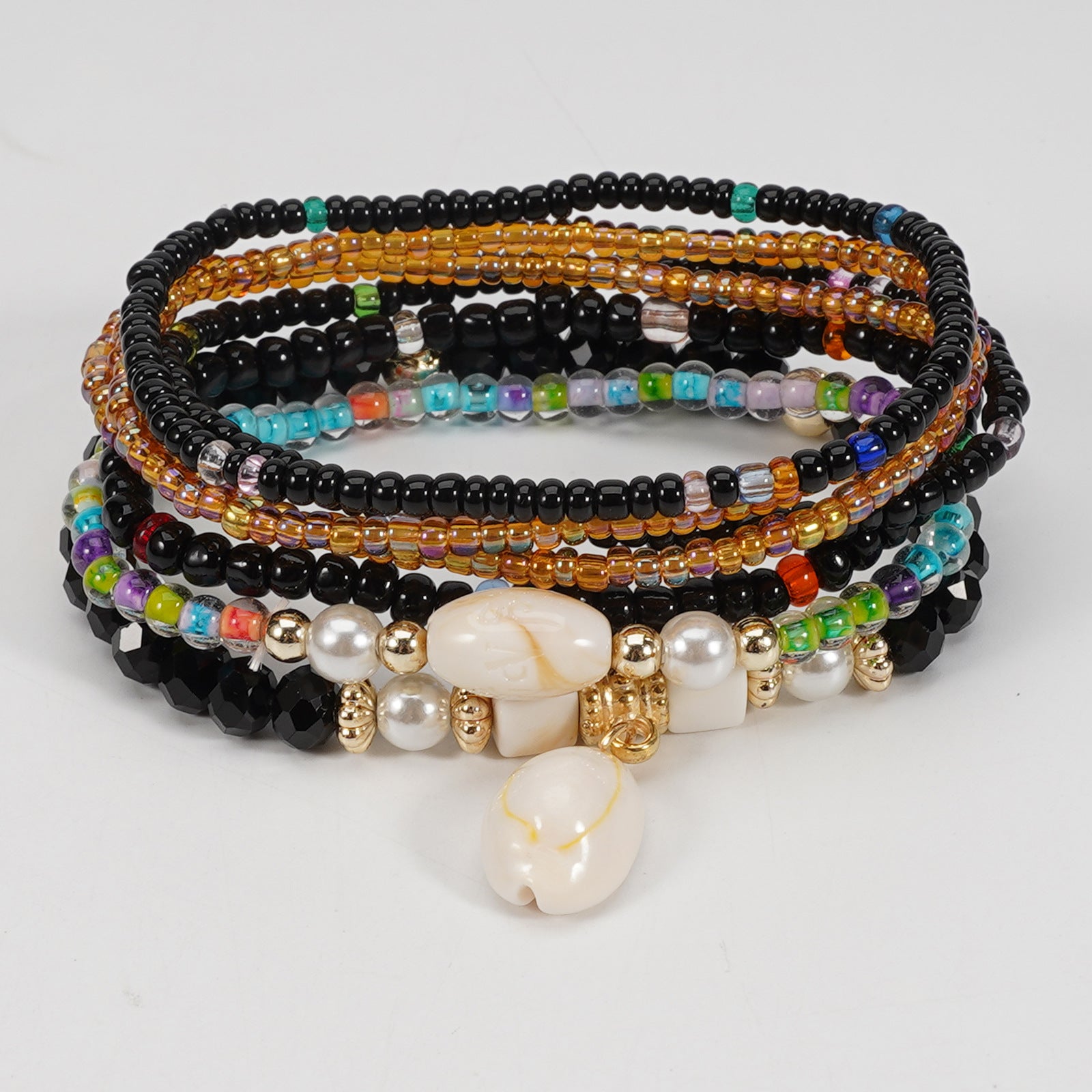 Boho Cross Beaded Necklace for Women - product image 19