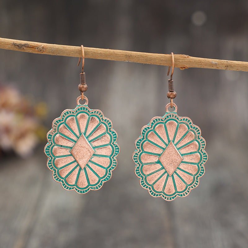 Vintage Cross Earrings