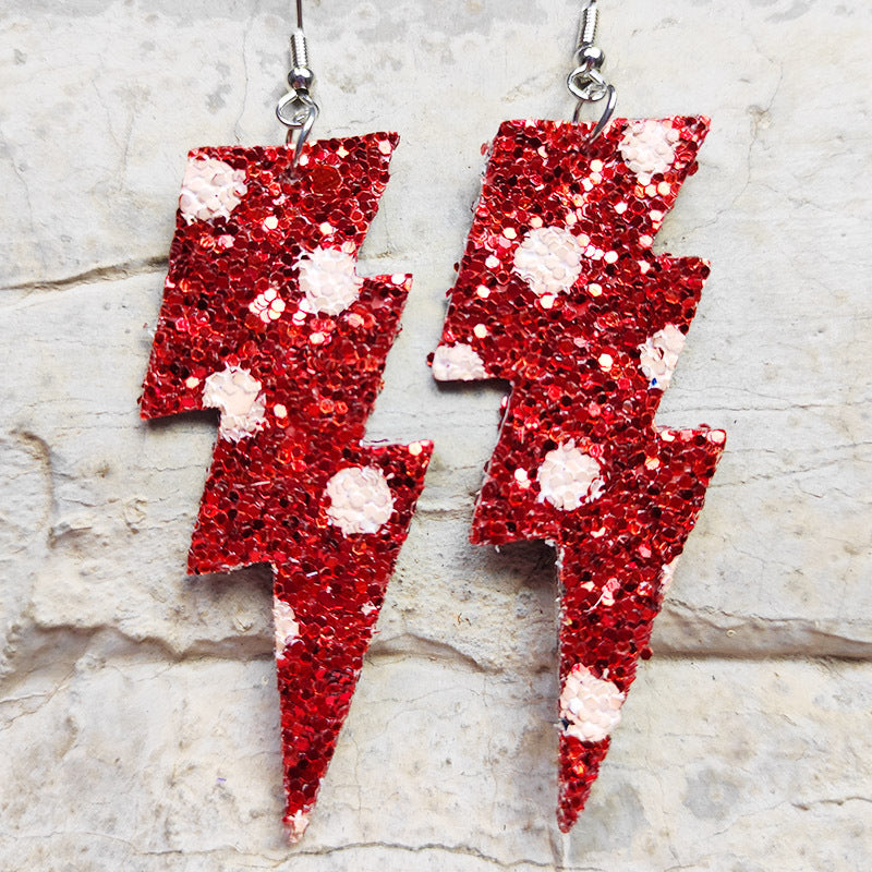 Statement Cross Leather Earrings - product image 18