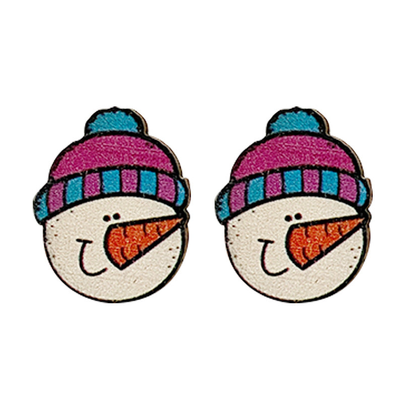 Statement Cross Wood Earrings - product image 5