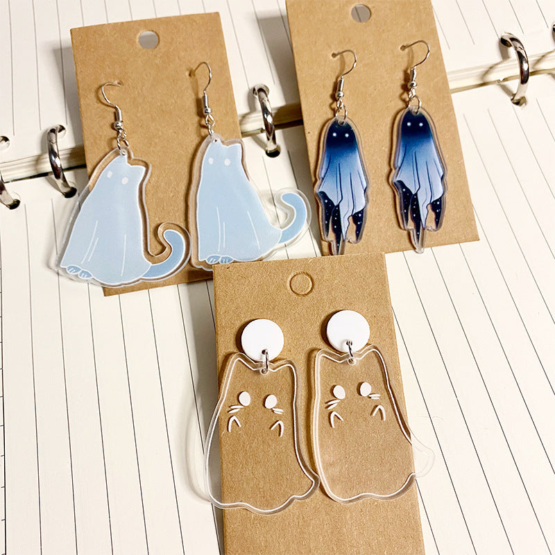 Cross Acrylic Earrings - product image 1