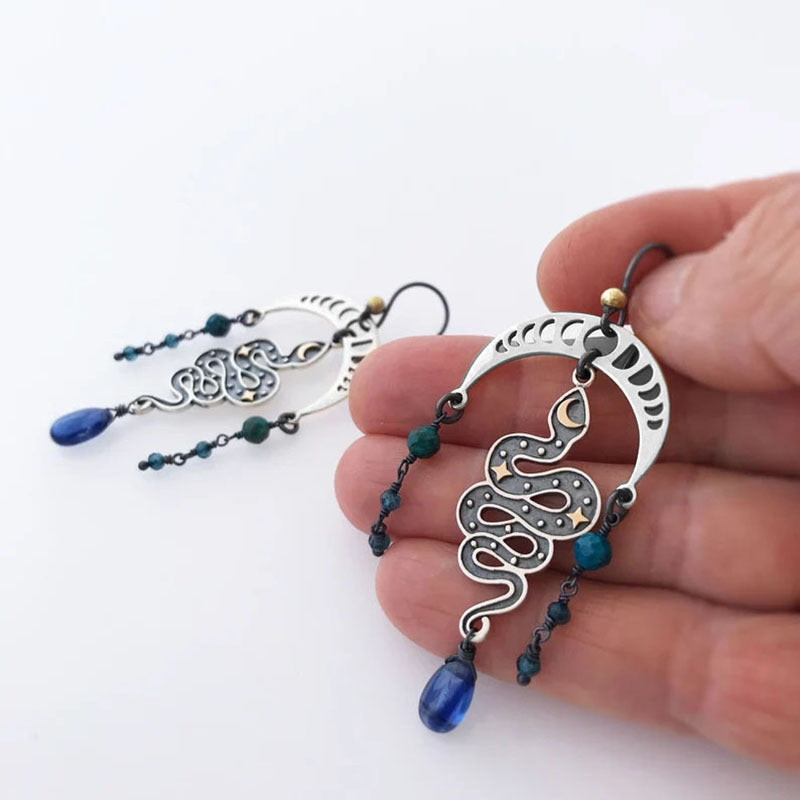 Moon Crystal Earrings - product image 6