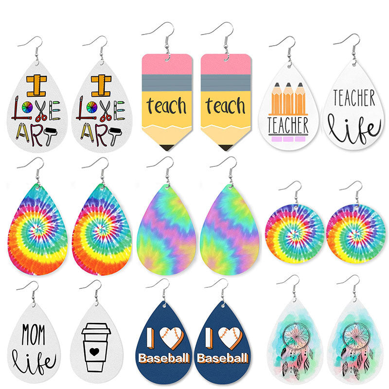 Leather Earrings - product image 1