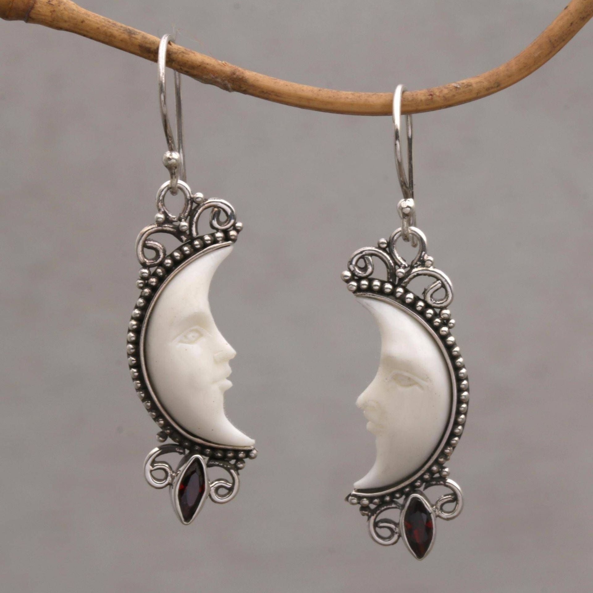 Moon Cross Earrings - product image 6