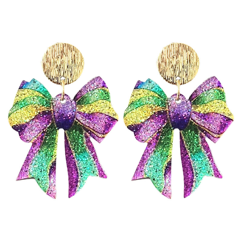 Supply Women's Accessories: Carnival Sparkling Parade Earrings - Boots - Map